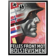 Load image into Gallery viewer, A common/united front against bolshevism Poster - World War Era
