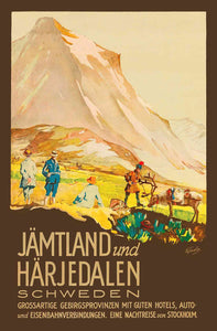 Jämtland und Härjedalen Poster - World War Era