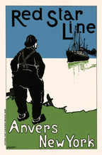 Load image into Gallery viewer, Red Star Line Poster
