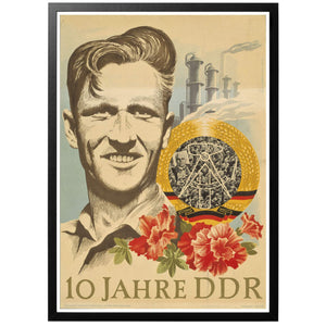 GDR 10 years Poster - World War Era