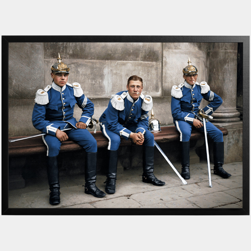 Swedish Royal Life Guard Poster - World War Era 