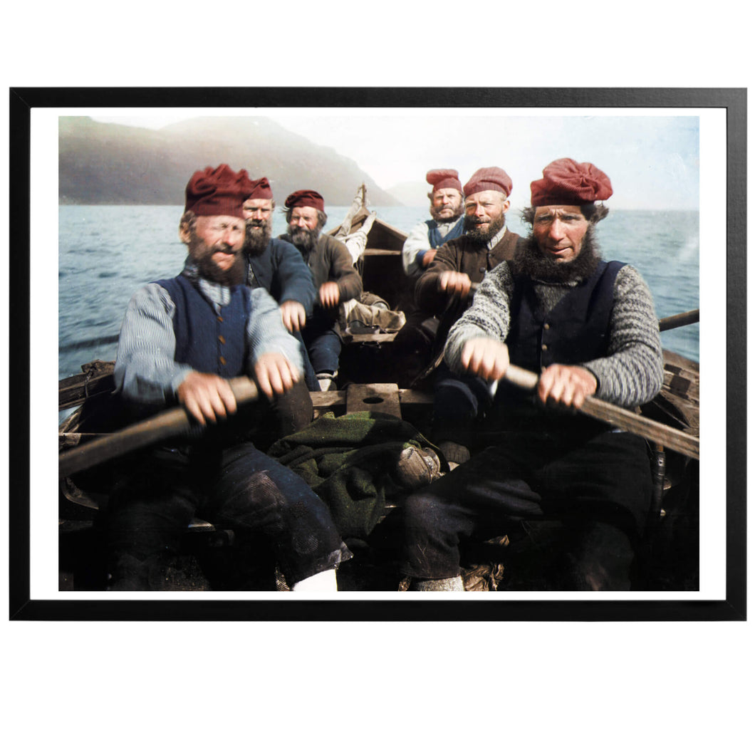 Faroese Fishermen Poster - World War Era 