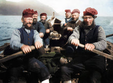 Load image into Gallery viewer, Faroese Fishermen Poster - World War Era 
