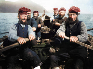 Faroese Fishermen Poster - World War Era 