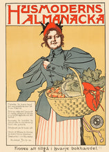 Load image into Gallery viewer, The Housewife&#39;s Almanac vintage poster withoutframe
