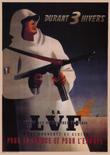 Load image into Gallery viewer, During 3 Winters - LVF Poster - World War Era
