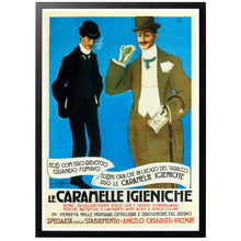 Load image into Gallery viewer, Le Caramelle Igieniche Vintage poster with frame
