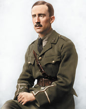 Load image into Gallery viewer, J.R.R. Tolkien Colourized vintage photograph without frame
