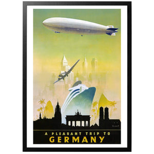 A pleasant trip to Germany Poster - World War Era