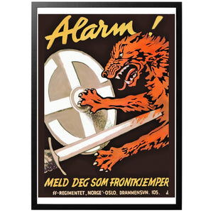 Alarm! Poster - World War Era
