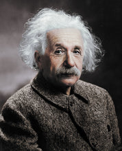 Load image into Gallery viewer, Albert Einstein Photography Colourized without frame
