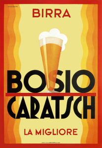 Bosio Caratsch - The best vintage poster without frame