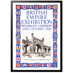 British Empire Exhibition 1924 Poster - World War Era