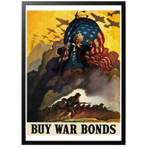 Buy War Bonds Poster - World War Era