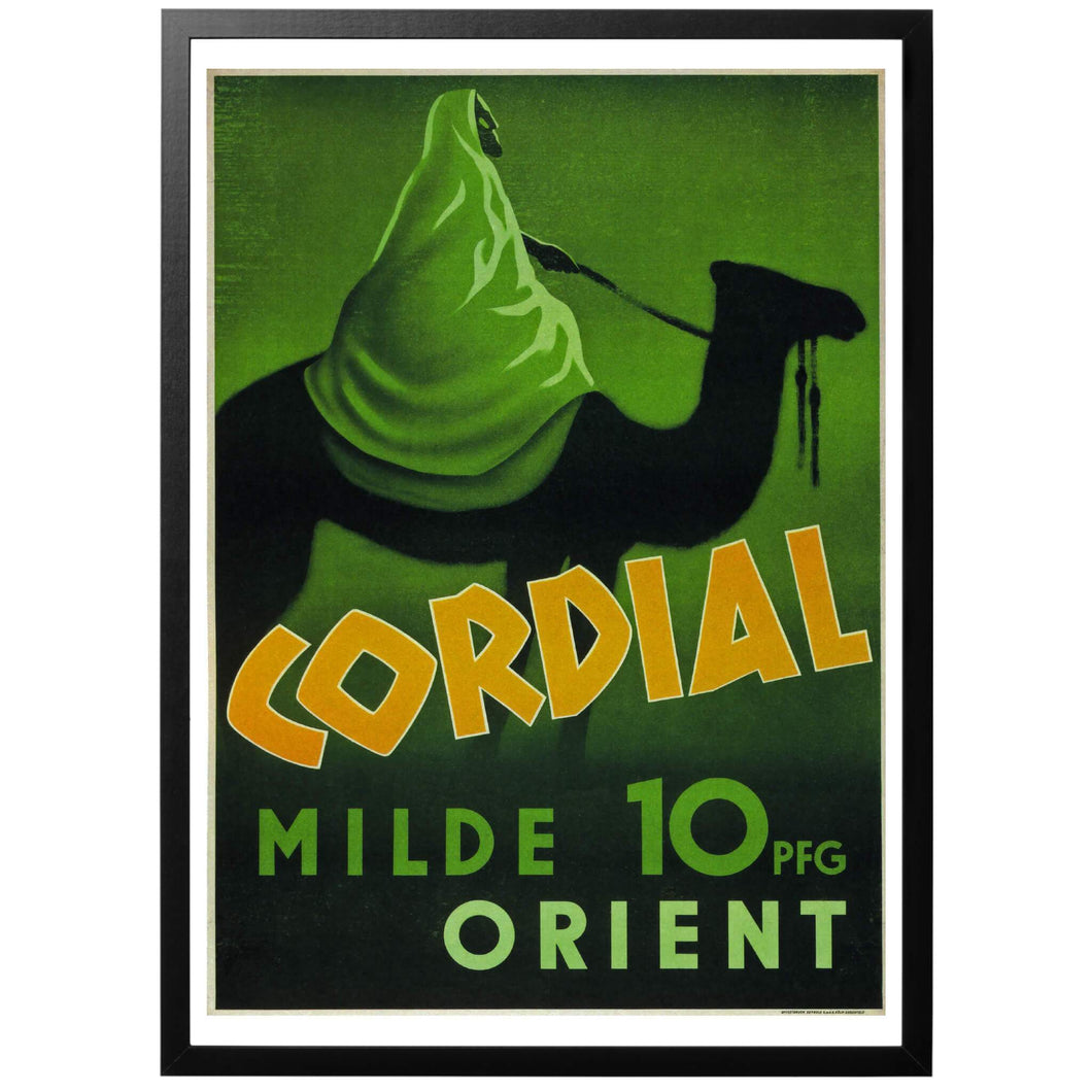 Cordial Milde Orient Poster - World War Era
