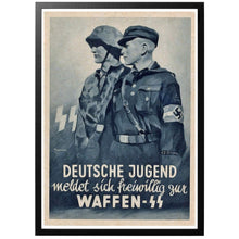Load image into Gallery viewer, German youth - volunteer for the Waffen-SS Poster - World War Era
