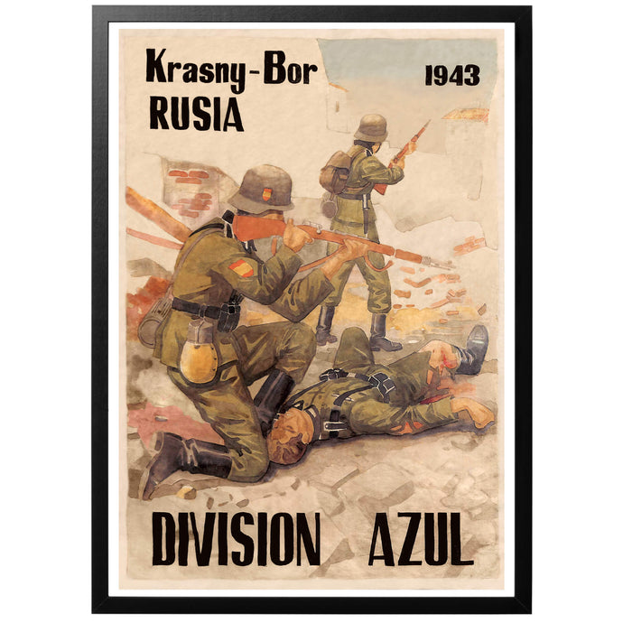 The blue division Poster - World War Era