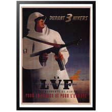 Load image into Gallery viewer, During 3 Winters - LVF Poster - World War Era
