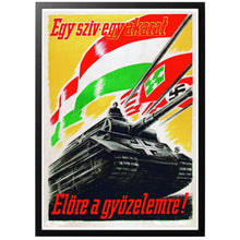 Load image into Gallery viewer, One heart - one will. Forward to victory! Poster - World War Era
