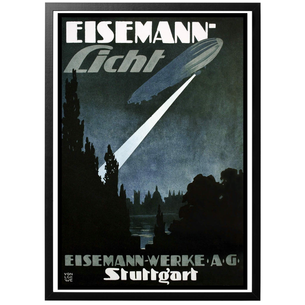 Eisemann Licht Poster - World War Era