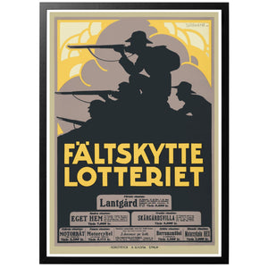 The field shooting lottery Poster - World War Era