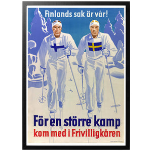 Finlands sak är vår! Poster - World War Era