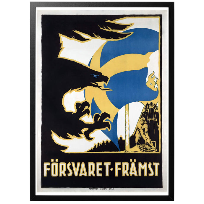 National defence first Poster - World War Era