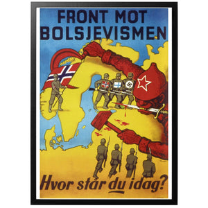 Front mot Bolsjevismen Poster - World War Era