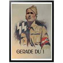 Load image into Gallery viewer, Gerade Du! Poster - World War Era
