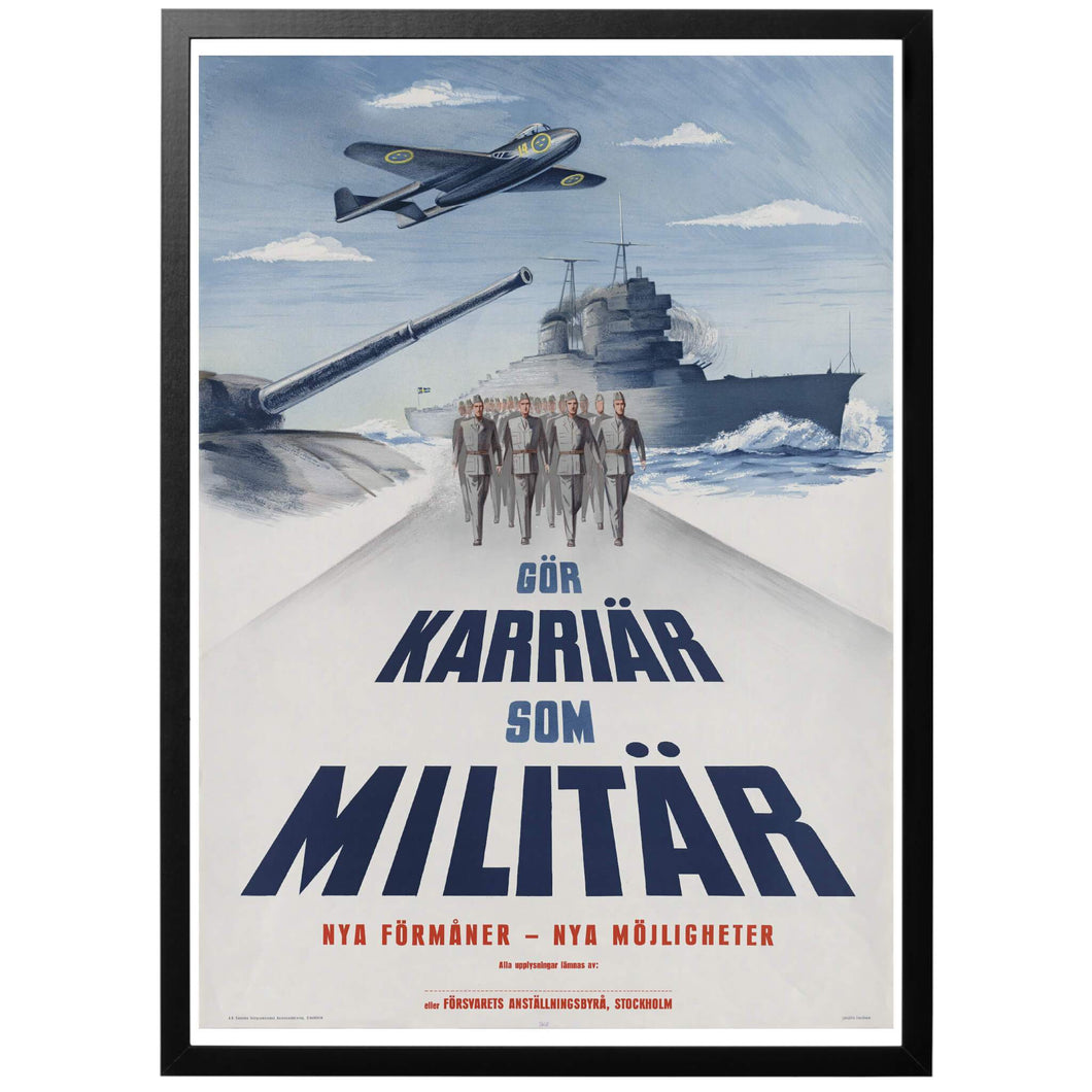 Gör Karriär som Militär Poster - World War Era