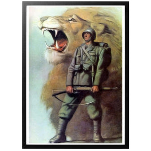 I Lions Italiani Poster - World War Era