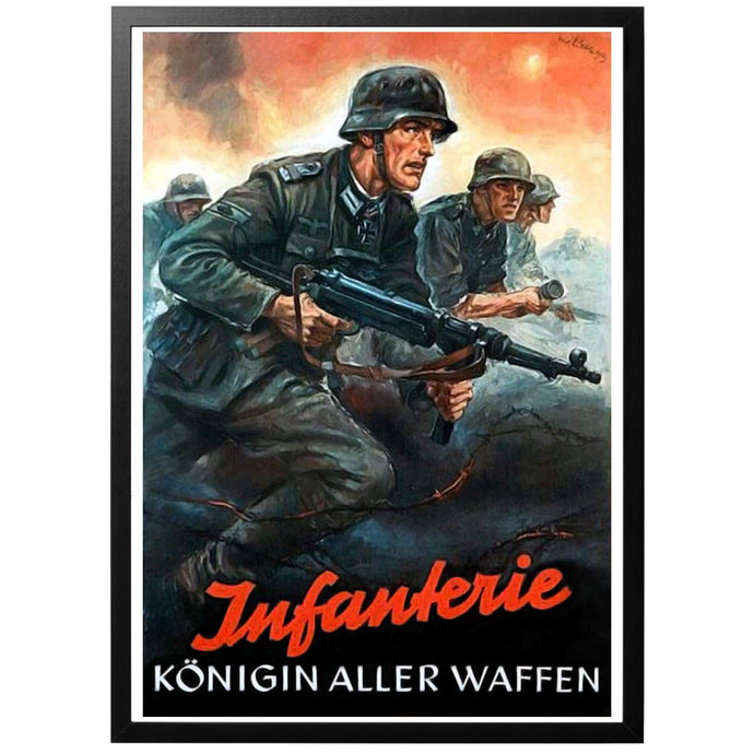 Infanterie - Königin Aller Waffen Poster - World War Era