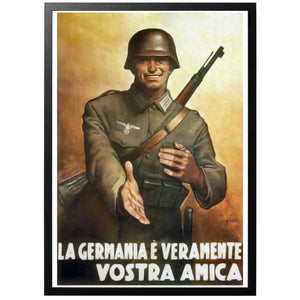 La germania é Veramente Vostra Amica Poster - World War Era
