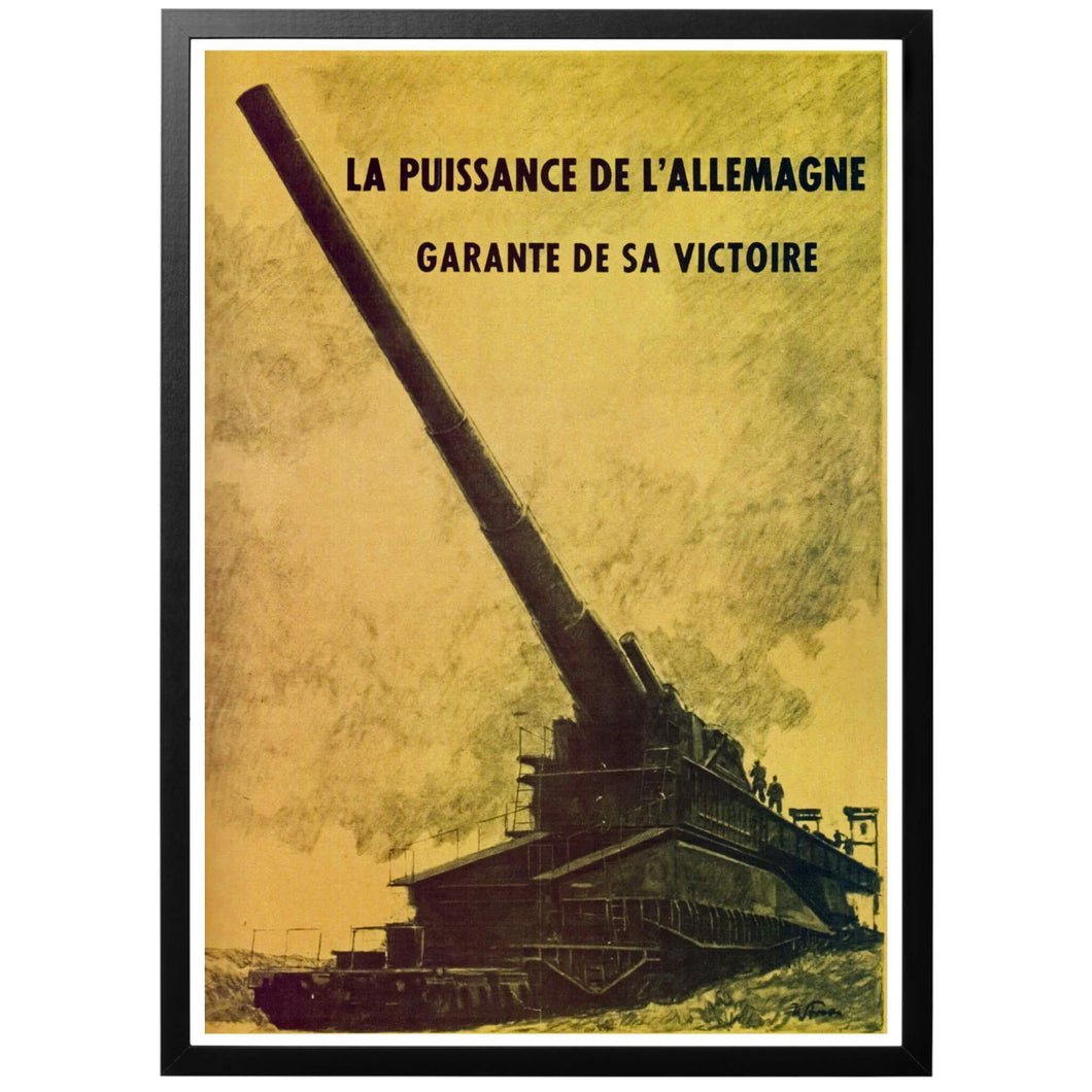 La puissance de l´Allemagne Poster - World War Era