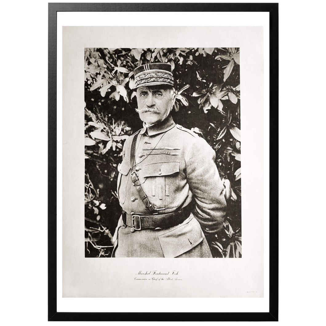 Marshal Ferdinand Foch Poster - World War Era