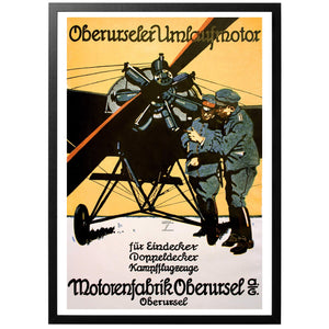Motorenfabrik Oberursel AG Poster - World War Era