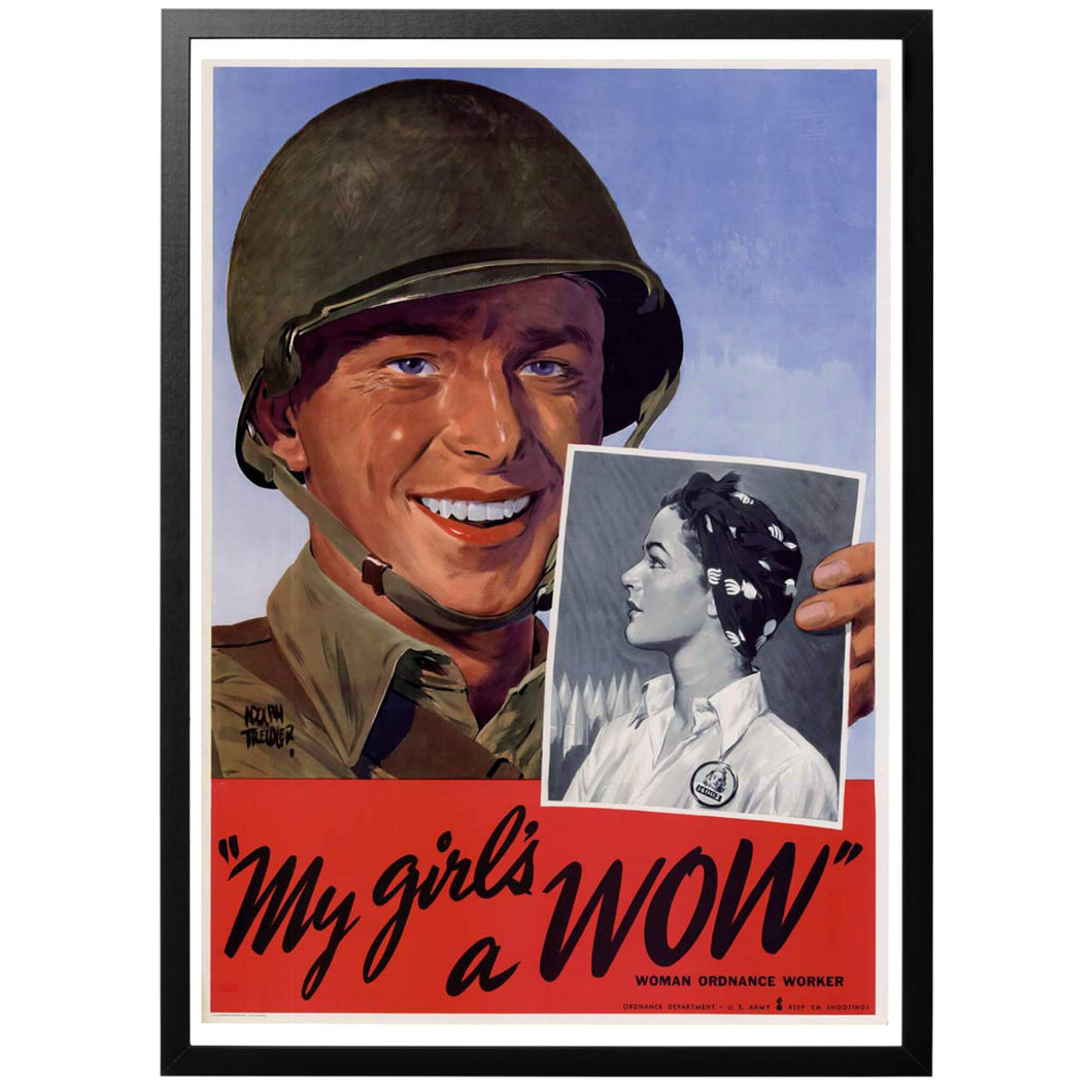 My girls a WOW Poster - World War Era