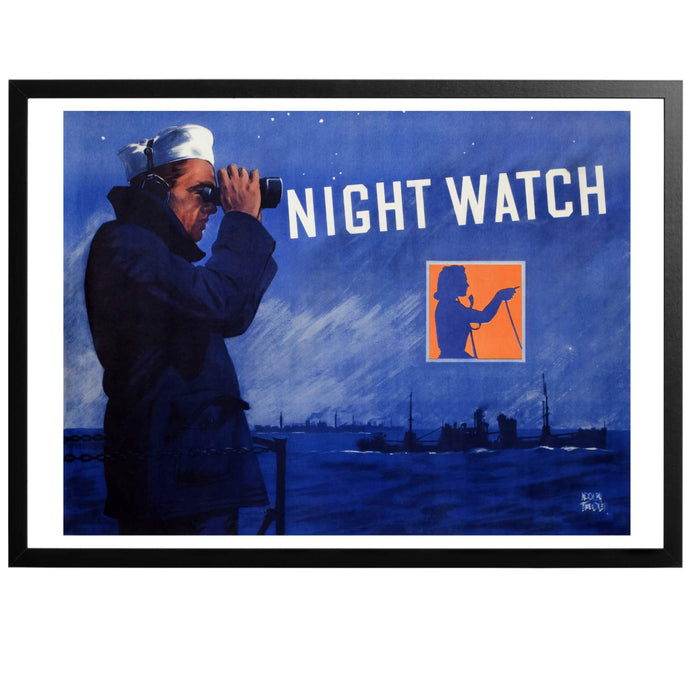Night Watch Poster - World War Era