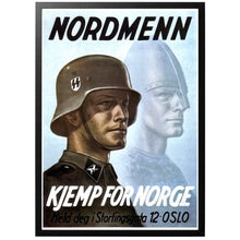 Load image into Gallery viewer, Nordmenn Kjemp for Norge Poster - World War Era

