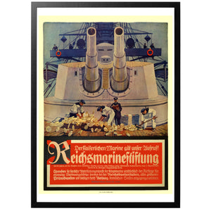 Reichsmarinestiftung Poster - World War Era