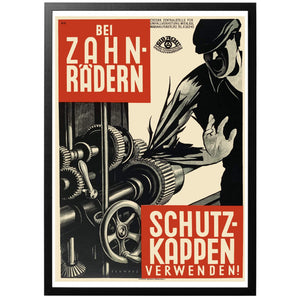 Schutzkappen verwenden! Poster - World War Era