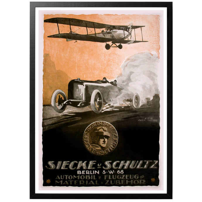Siecke und Schultz Berlin Poster - World War Era