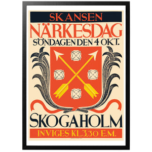 Skansen Närkesdag Poster - World War Era