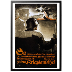 So hilft dein Geld dir Kempfen Poster - World War Era