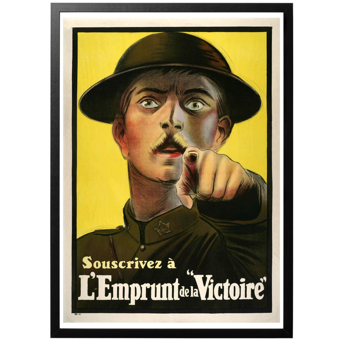 Souscrivez a L'emprunt de la Victoire Poster - World War Era