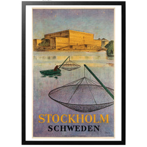 Stockholm Schweden Poster - World War Era