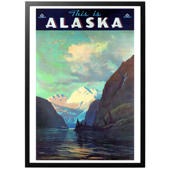 This is Alaska Poster - World War Era