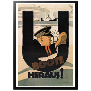 The U-boats are out! Poster - World War Era