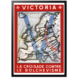 Victory - The crusade against bolschevism Poster - World War Era