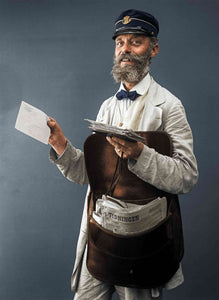 Visby Postman Poster - World War Era 